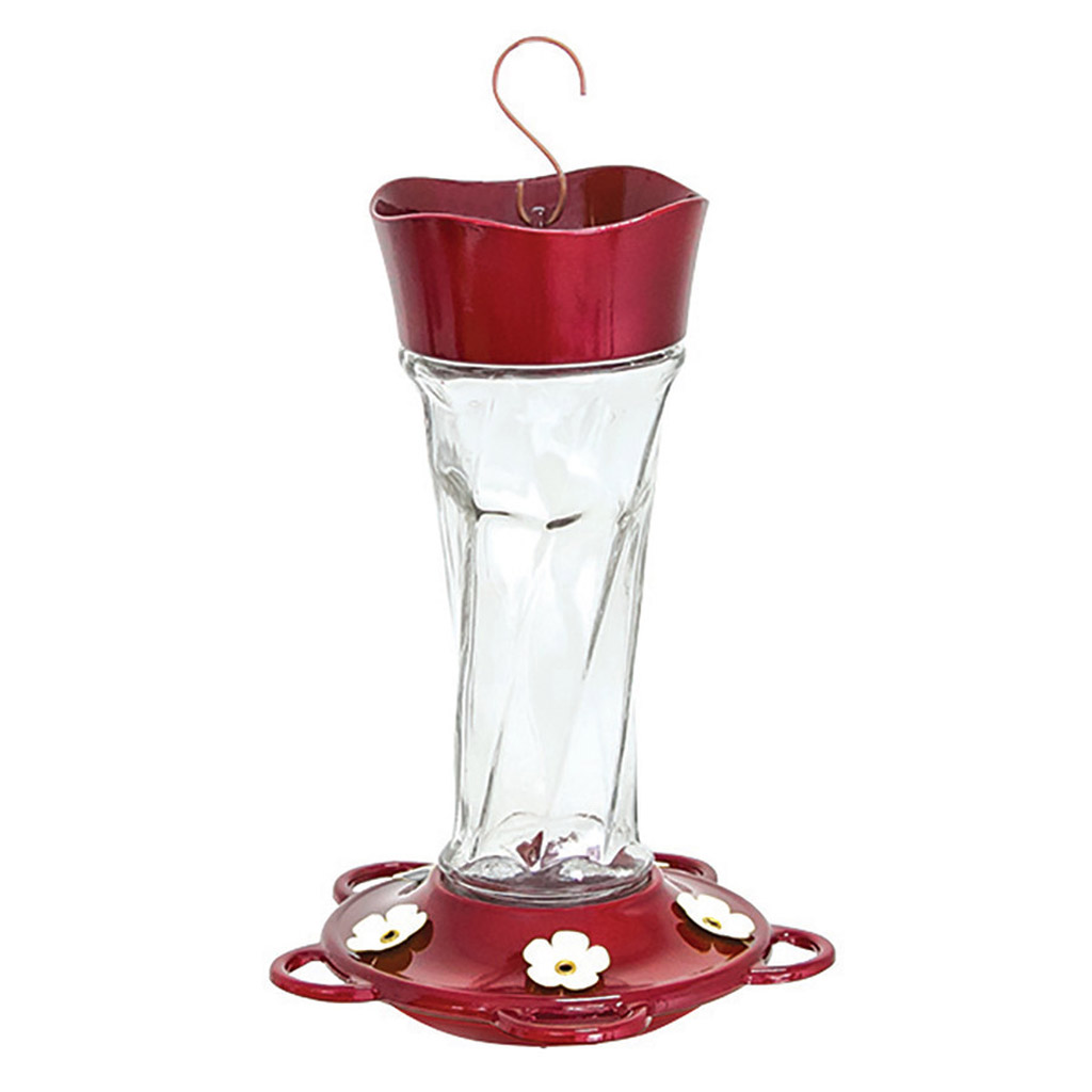 DMB - CLASSIC TWIST HUMMINGBIRD FEEDER 11OZ