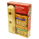 [10073990] DMB - WILDLIFE SCIENCE SUET PLUG VARIETY W/FEEDER (4+1)(5PK)