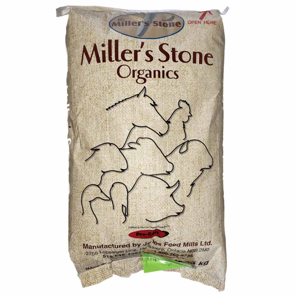 MILLER'S STONE ORGANIC TURKEY GROWER 25KG