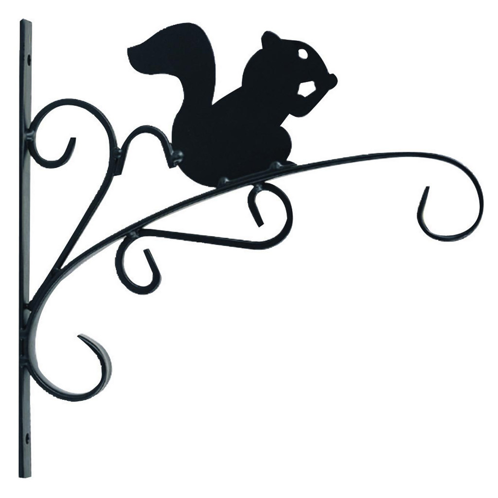 LANDSCAPERS SELECT BRACKET SQUIRREL STL BLK 11IN