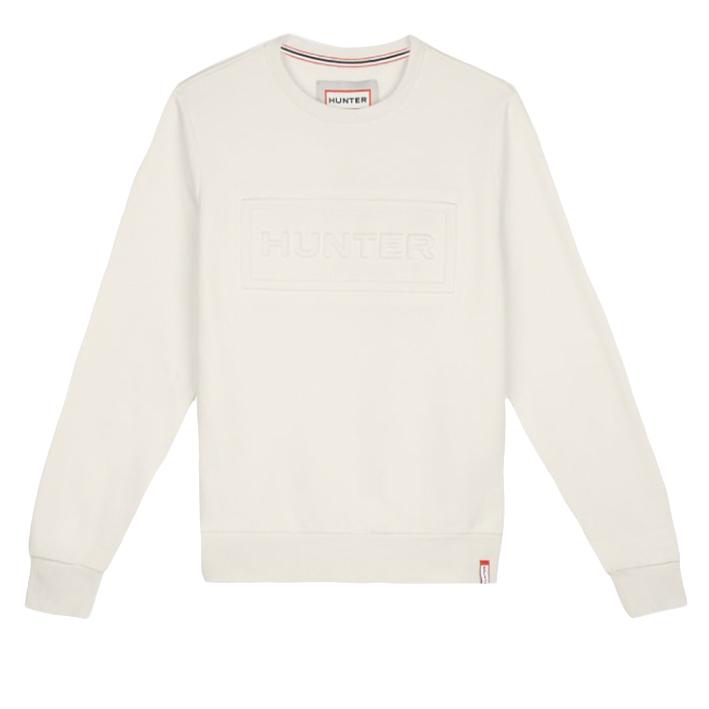 DV - HUNTER WOMENS CREW NECK SWEATSHIRT OFF WHITE MED