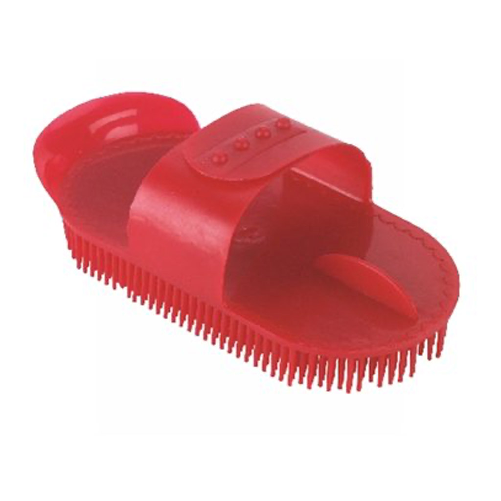 CURRY COMB PLASTIC RED