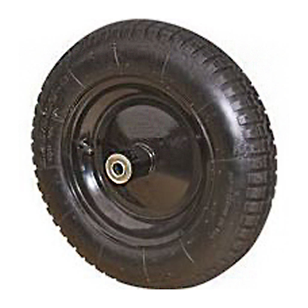 PROSOURCE WHEELBARROW REPLACEMENT TIRE 16&quot;D 280LB MAX LOAD PR1601