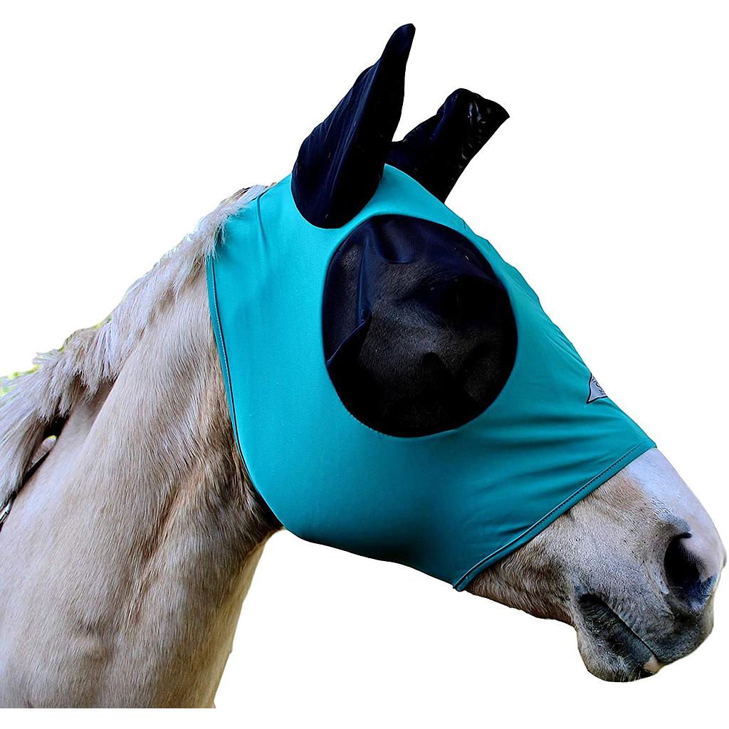 DV - SHIRES LYCRA FLY MASK COB TEAL