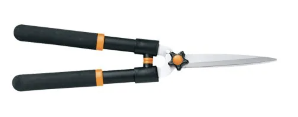 FISKARS HEDGE SHEARS 9" STEEL