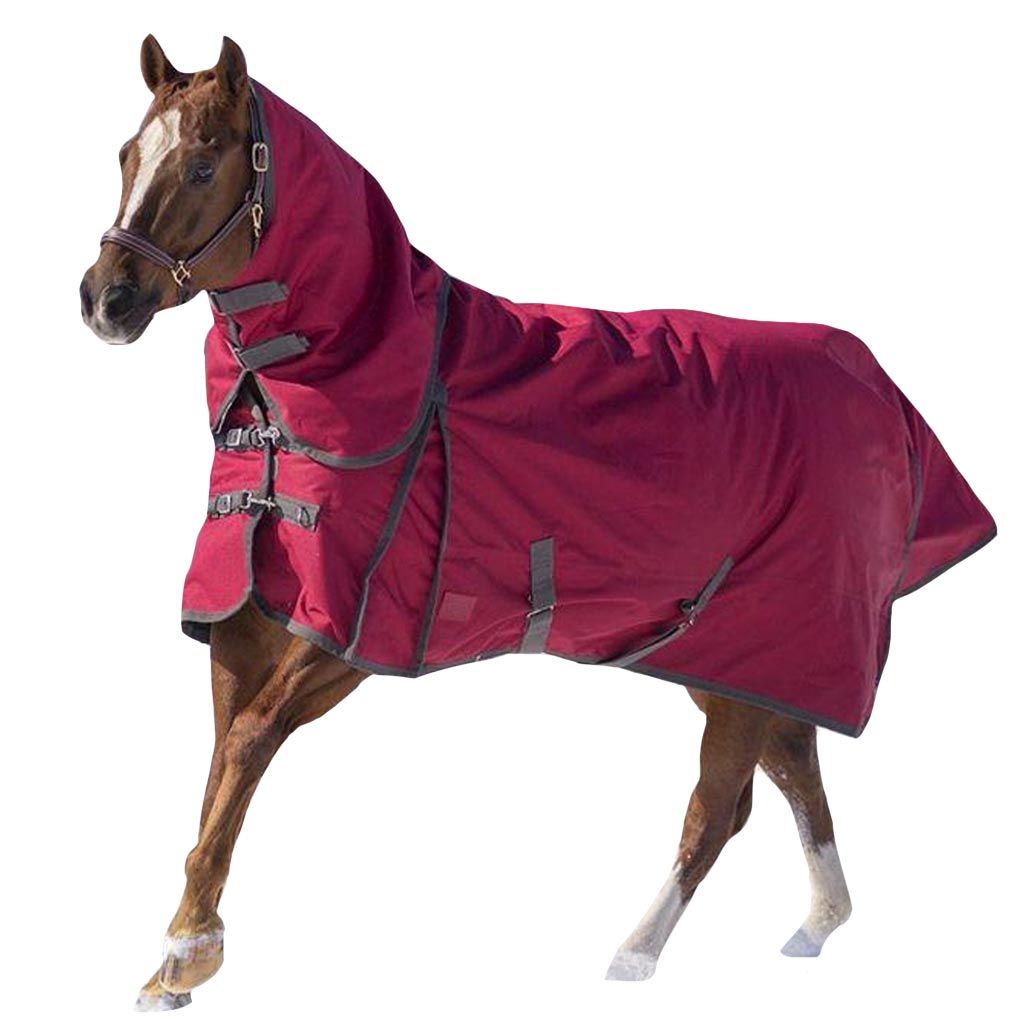 DV - MAXIM DIABLO 300GM TURNOUT W/ HOOD 72&quot; BURGUNDY