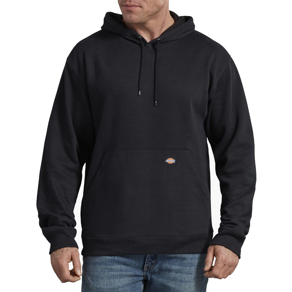 DV - DICKIES MEN'S 2XL SHERPA LINED FLEECE HOODIE BLACK