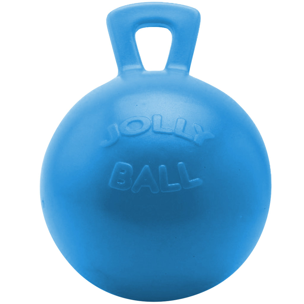 JOLLY BALL 10" BLUEBERRY SCENTED LIGHT BLUE