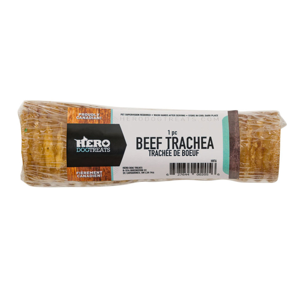 HERO DEHYDRATED BEEF TRACHEA 6&quot;