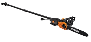 WORX WG309 POLE SAW 120V, 8'L EXTENSION POLE