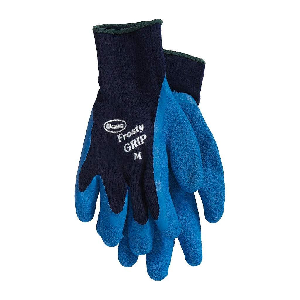 BOSS FROSTY GRIP INSULATED LATEX COATED KNIT GLOVE MEDIUM