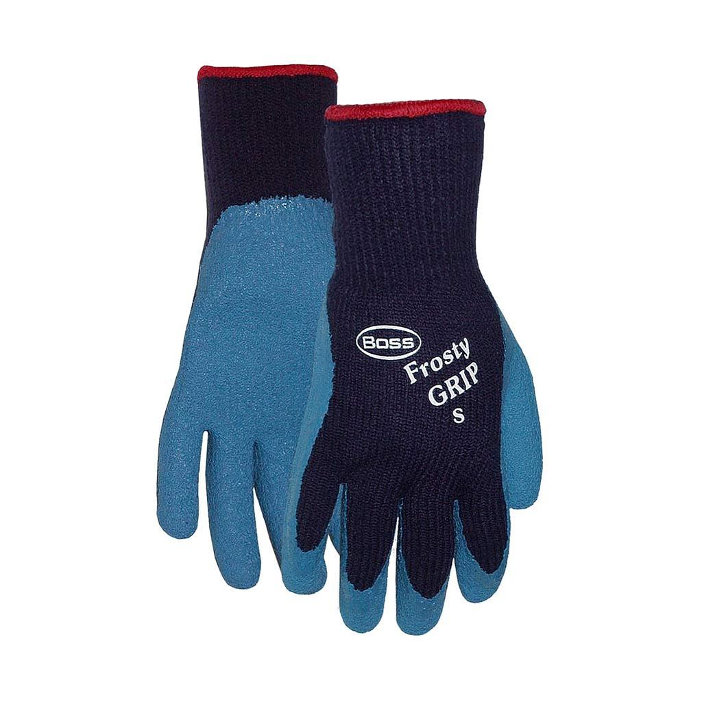 DV - BOSS FROSTY GRIP INSULATED LATEX COATED KNIT GLOVE SMALL