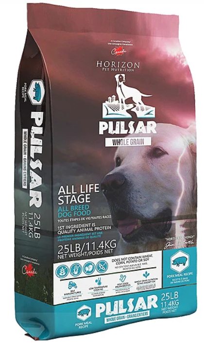 PULSAR DOG WHOLE GRAIN PORK 4KG