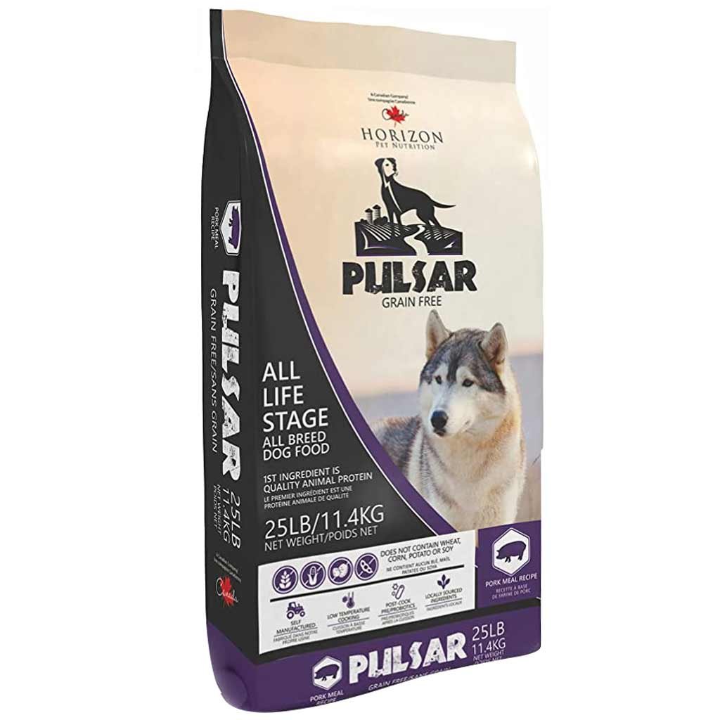 PULSAR DOG WHOLE GRAIN PORK 11.4KG