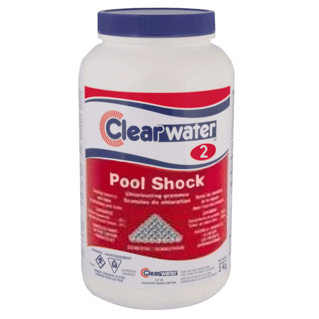 CLEARWATER POOL SHOCK GRANULAR 2KG