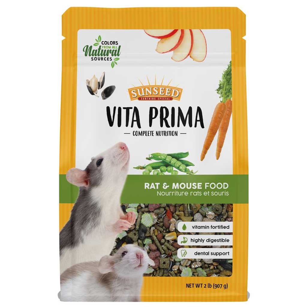 DMB - SUNSEED VITA PRIMA RAT, MOUSE &amp; GERBIL 2LB