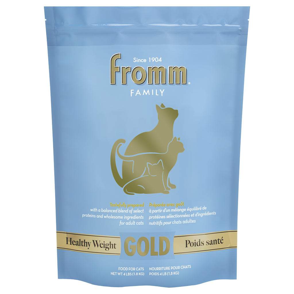FROMM CAT GOLD HEALTHY WEIGHT 4LB