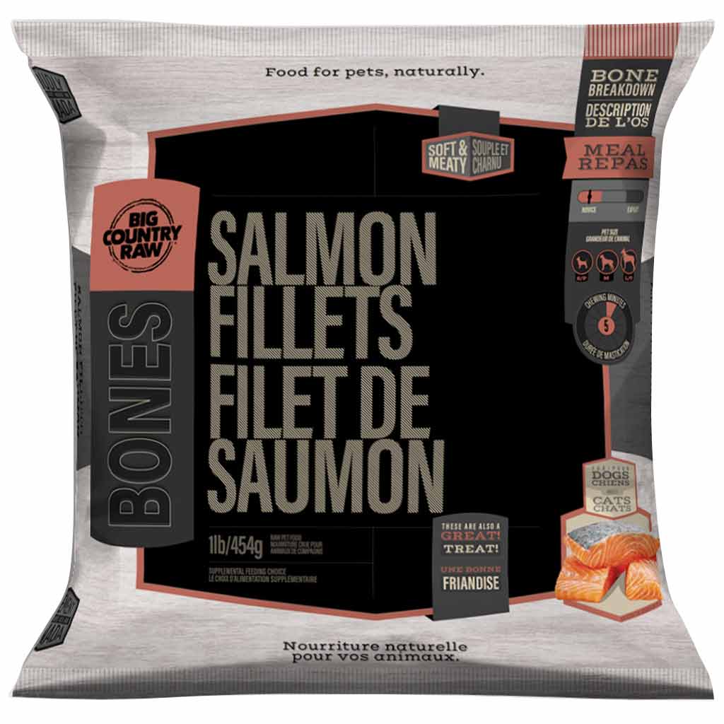 DV - BCR SALMON FILLETS BAG 1LB