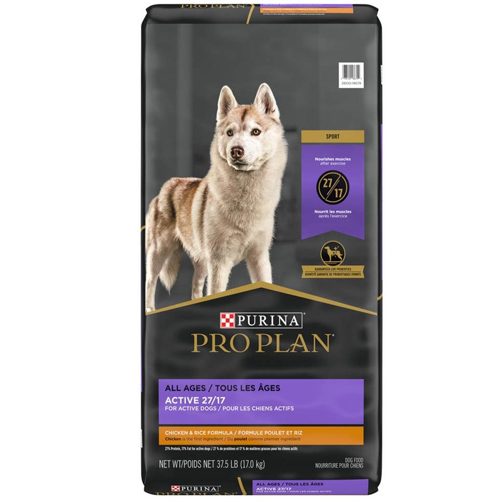 PRO PLAN DOG SPORT 27/17 ALL AGES CHICKEN & RICE 17KG