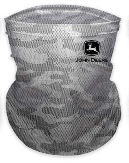 DMB - JOHN DEERE GAITER JD LOGO GRAY CAMO