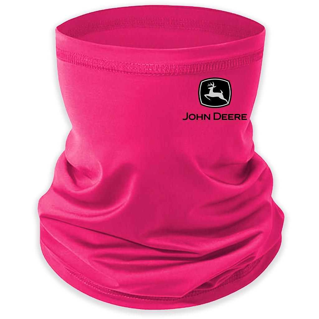 DMB - JOHN DEERE GAITER JD LOGO PINK