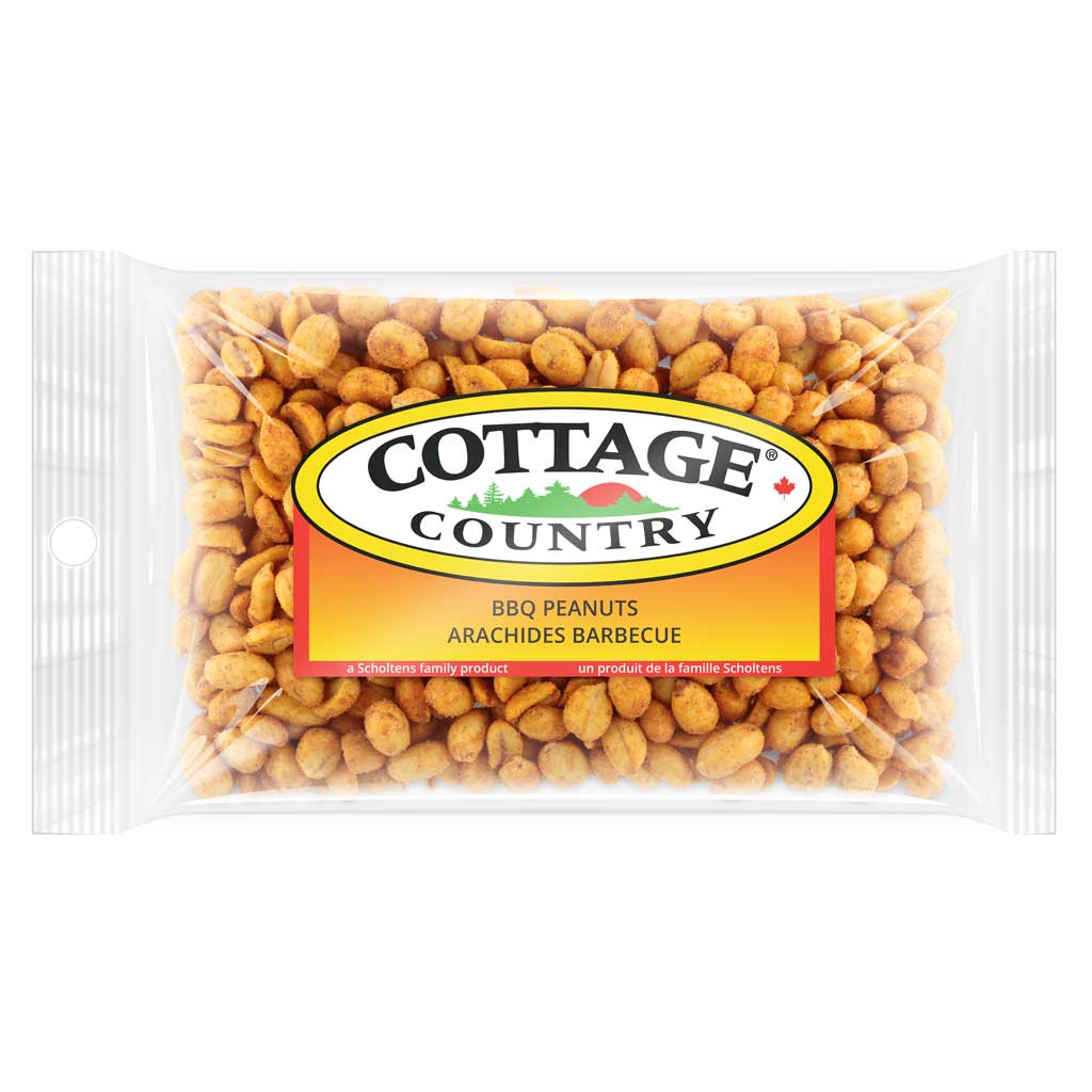 COTTAGE COUNTRY BBQ PEANUTS 180G