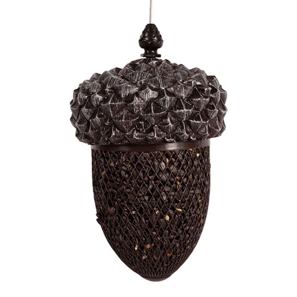 PINEBUSH SUNFLOWER FEEDER ACORN SHAPE