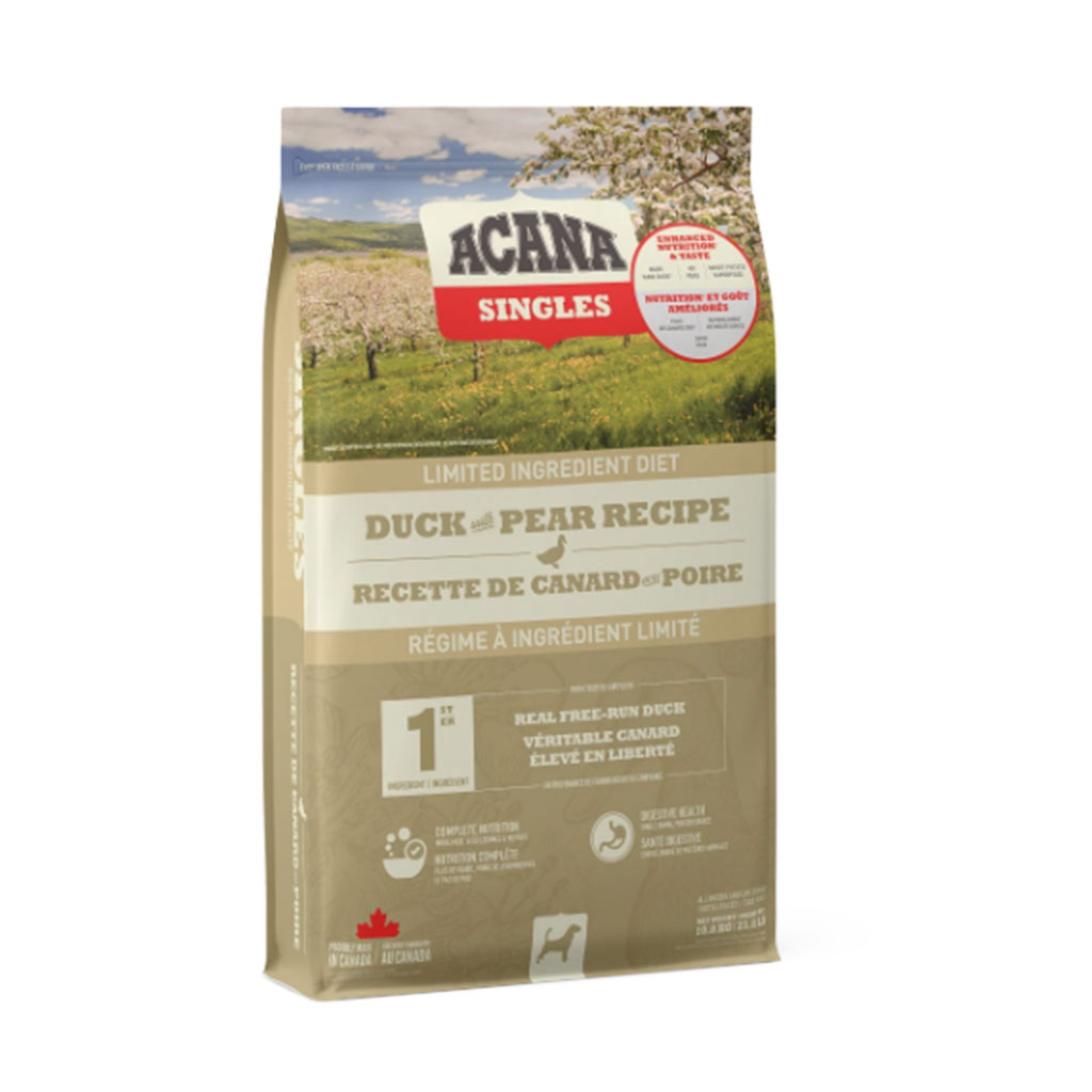 ACANA DOG SINGLES DUCK & PEAR 10.8KG