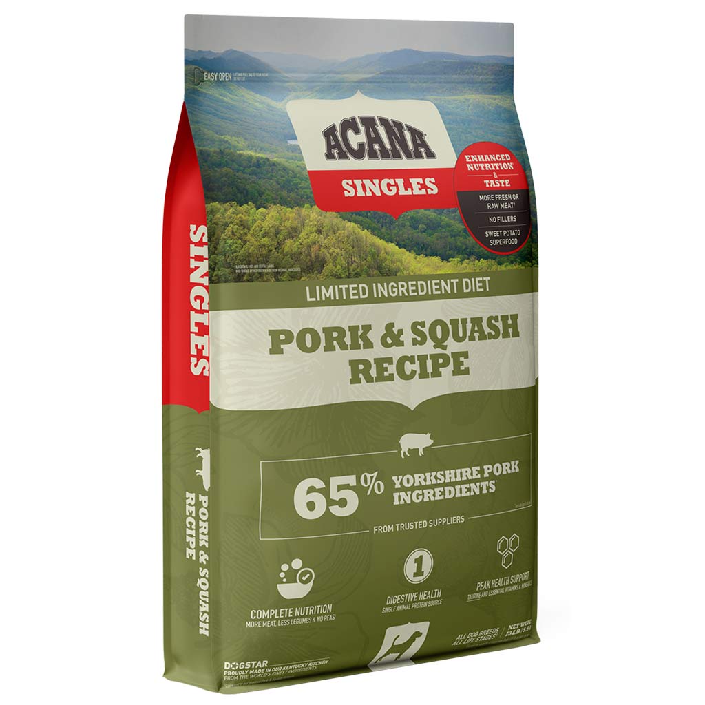 ACANA DOG SINGLES PORK &amp; SQUASH 1.8KG