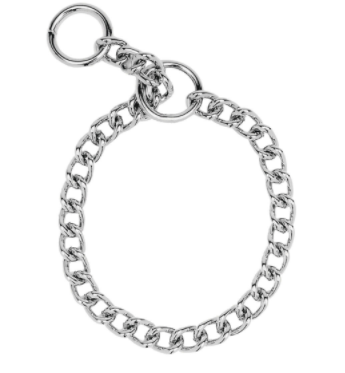 COASTAL SPRENGER DOG CHAIN TRAINING COLLAR 2.5MMX18&quot;