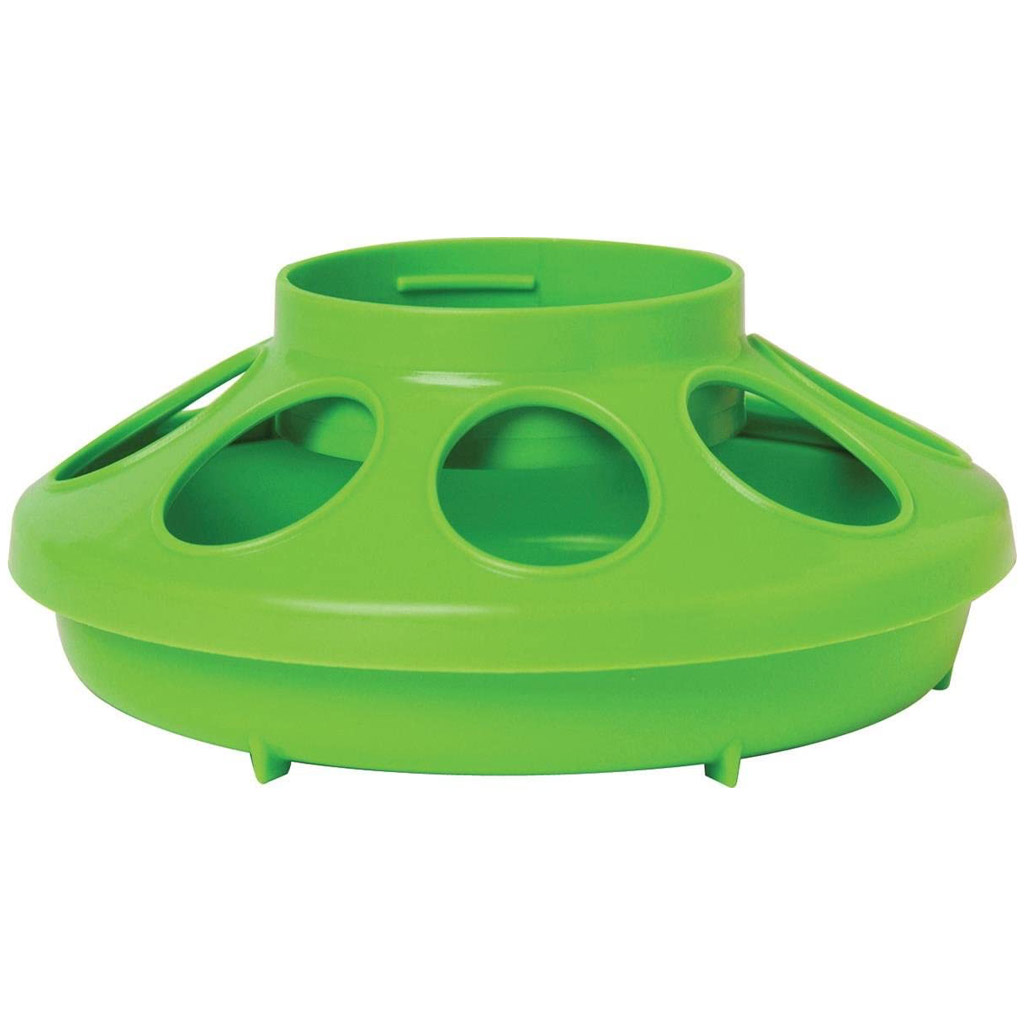 FARM TUFF FEEDER BASE  GREEN 1QT