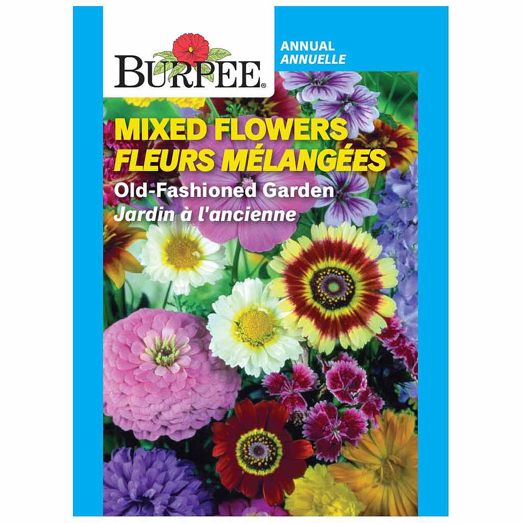 BURPEE MIXED FLOWERS - OLD FASHIONED GARDEN