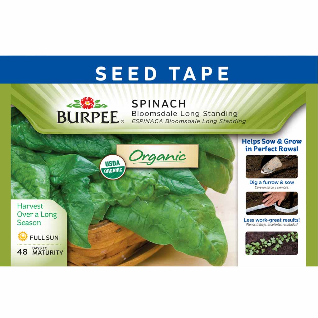 BURPEE SPINACH SEED TAPE