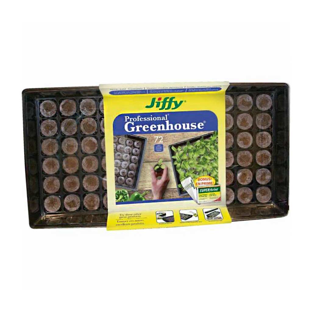 DV - JIFFY PROFESSIONAL GREENHOUSE KIT 72 CELLS