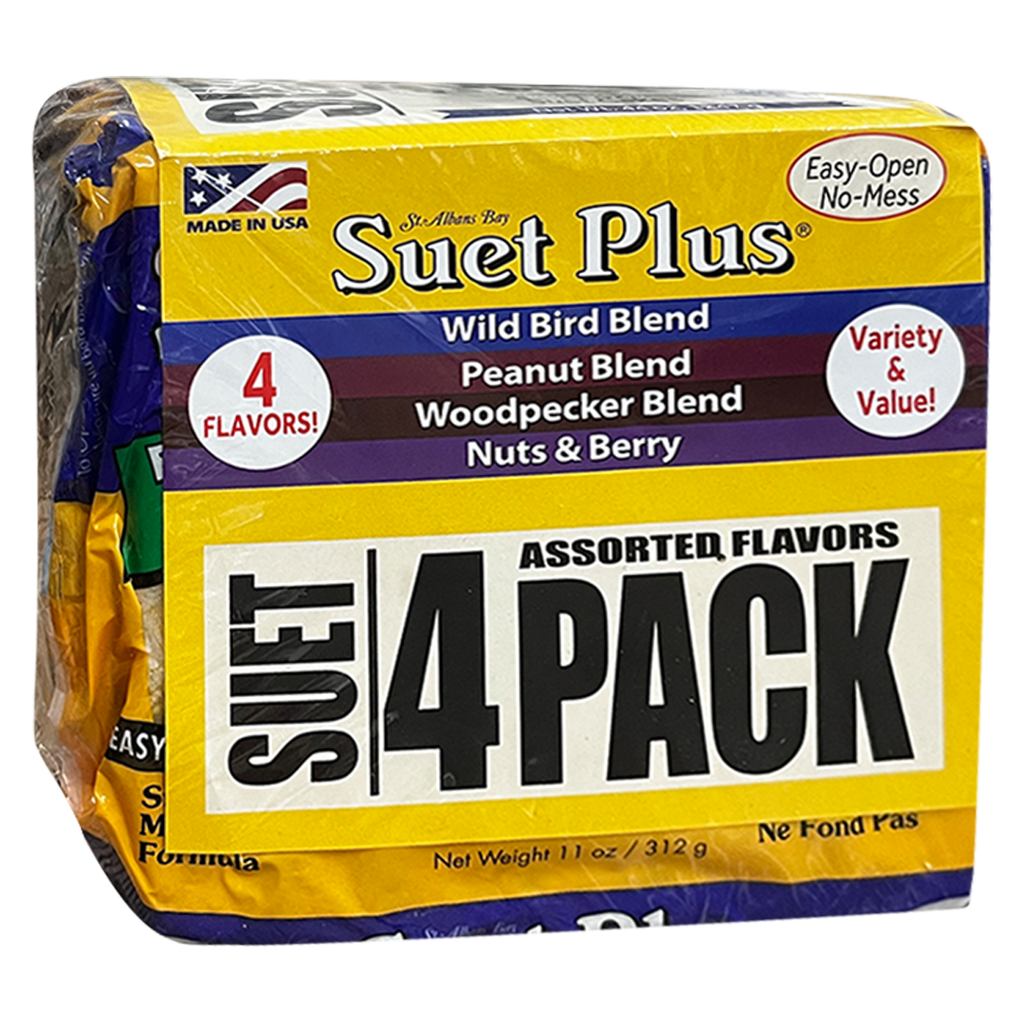 WILDLIFE SCIENCE SUET PLUS VARIETY (4PK)