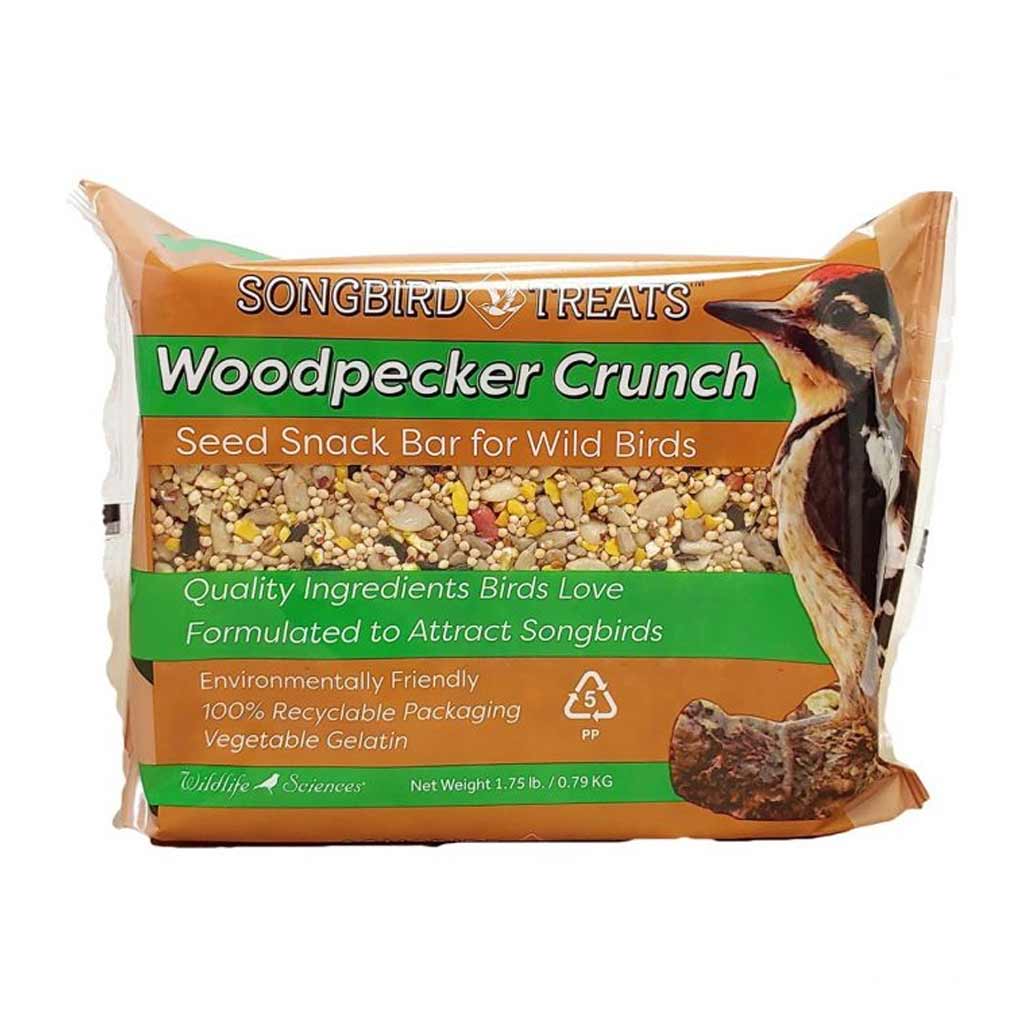 WILDLIFE SCIENCE SONGBIRD TREAT WOODPECKER CRUNCH 1.75LB