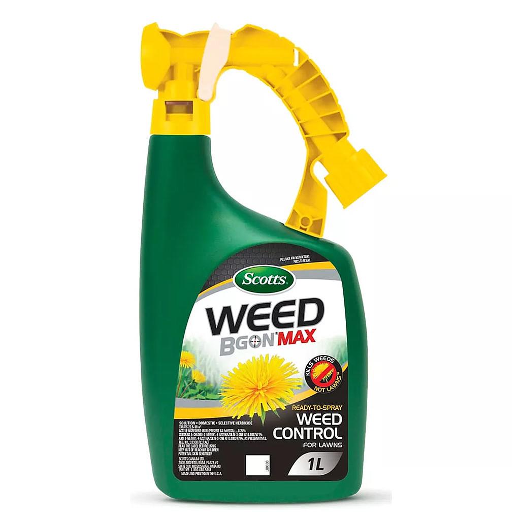 SCOTTS WEED B GONE MAX LAWN HOSE SPRAYER 1L