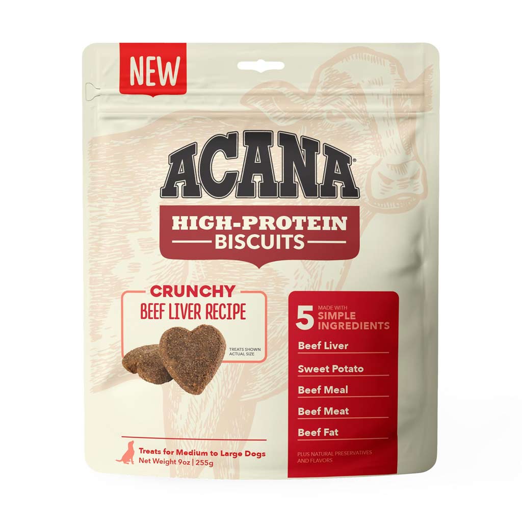 DV - ACANA DOG CRUNCHY BEEF LIVER LARGE