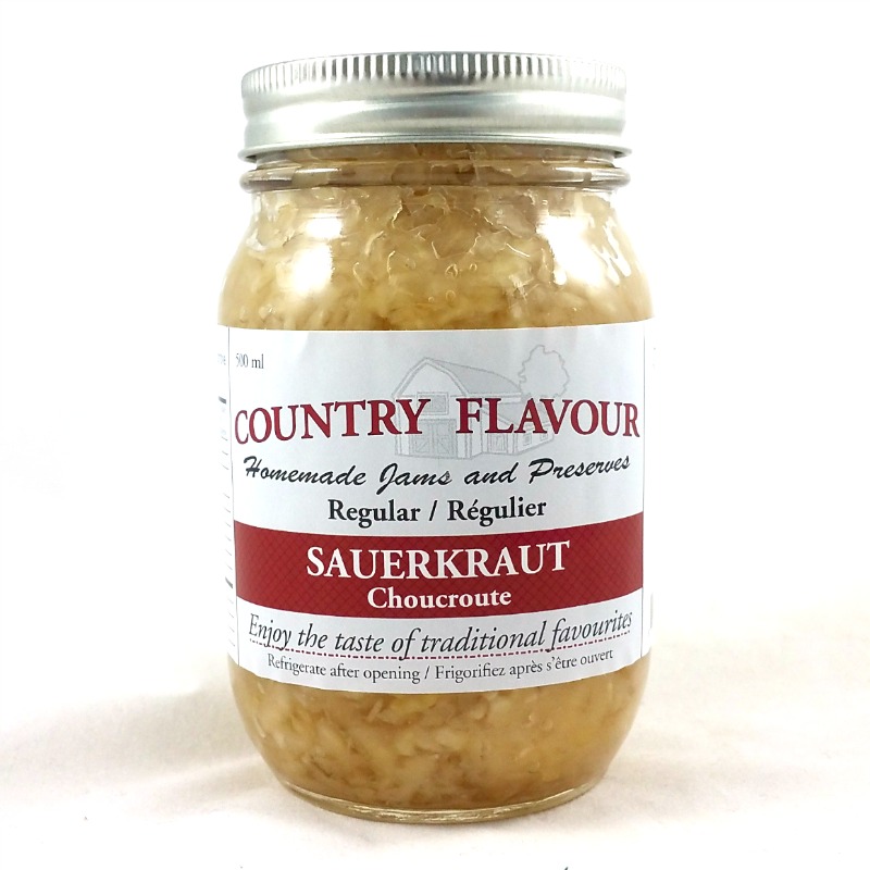 COUNTRY FLAVOUR 1L SAUERKRAUT 