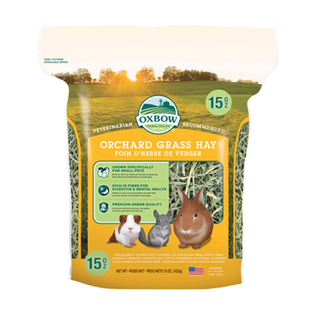 OXBOW ORCHARD GRASS HAY 1.13KG (40OZ)