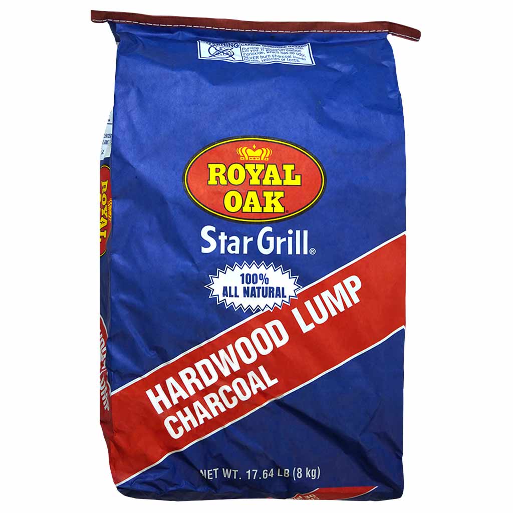ROYAL OAK LUMP CHARCOAL HARDWOOD 8KG (17.6LB)