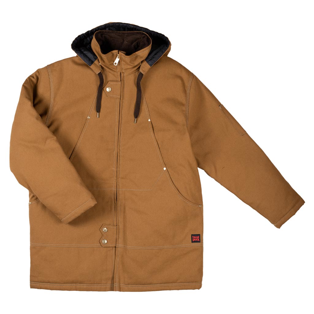 DMB - TOUGH DUCK ABRAHAM HYDRO PARKA BROWN SMALL