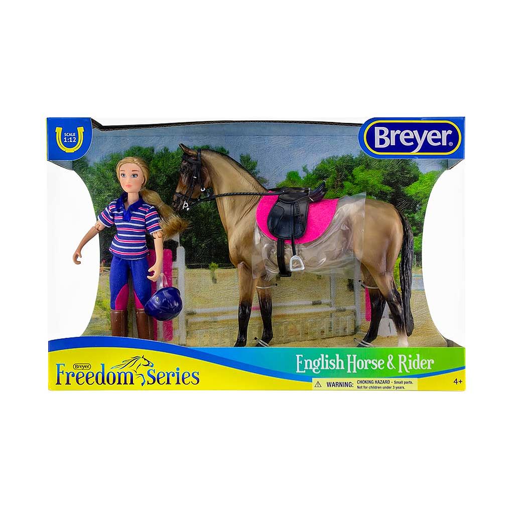 BREYER ENGLISH HORSE &amp; RIDER