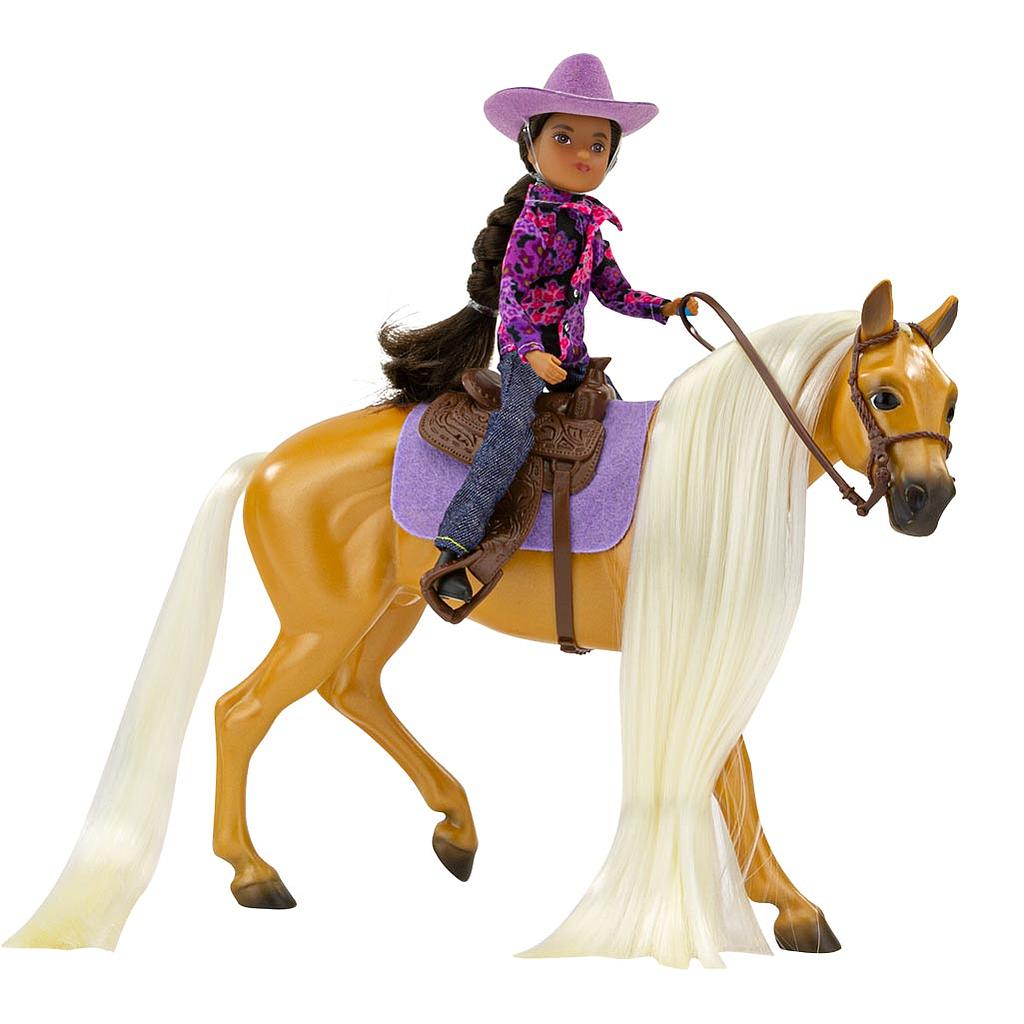 BREYER CHARM &amp; WESTERN RIDER GABI