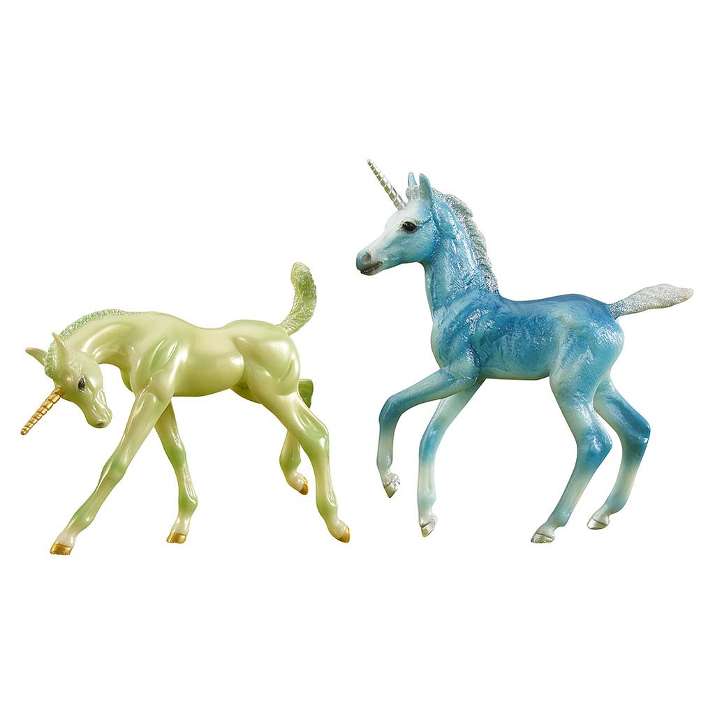 DV - BREYER ZOE &amp; ZANDER UNICORN FOALS