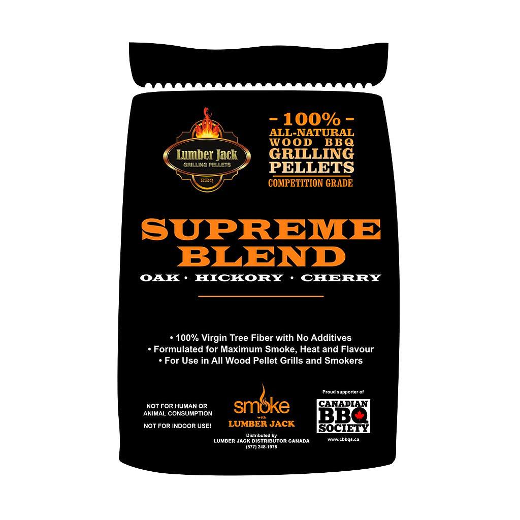 LUMBER JACK SUPREME BLEND PELLETS 20LB