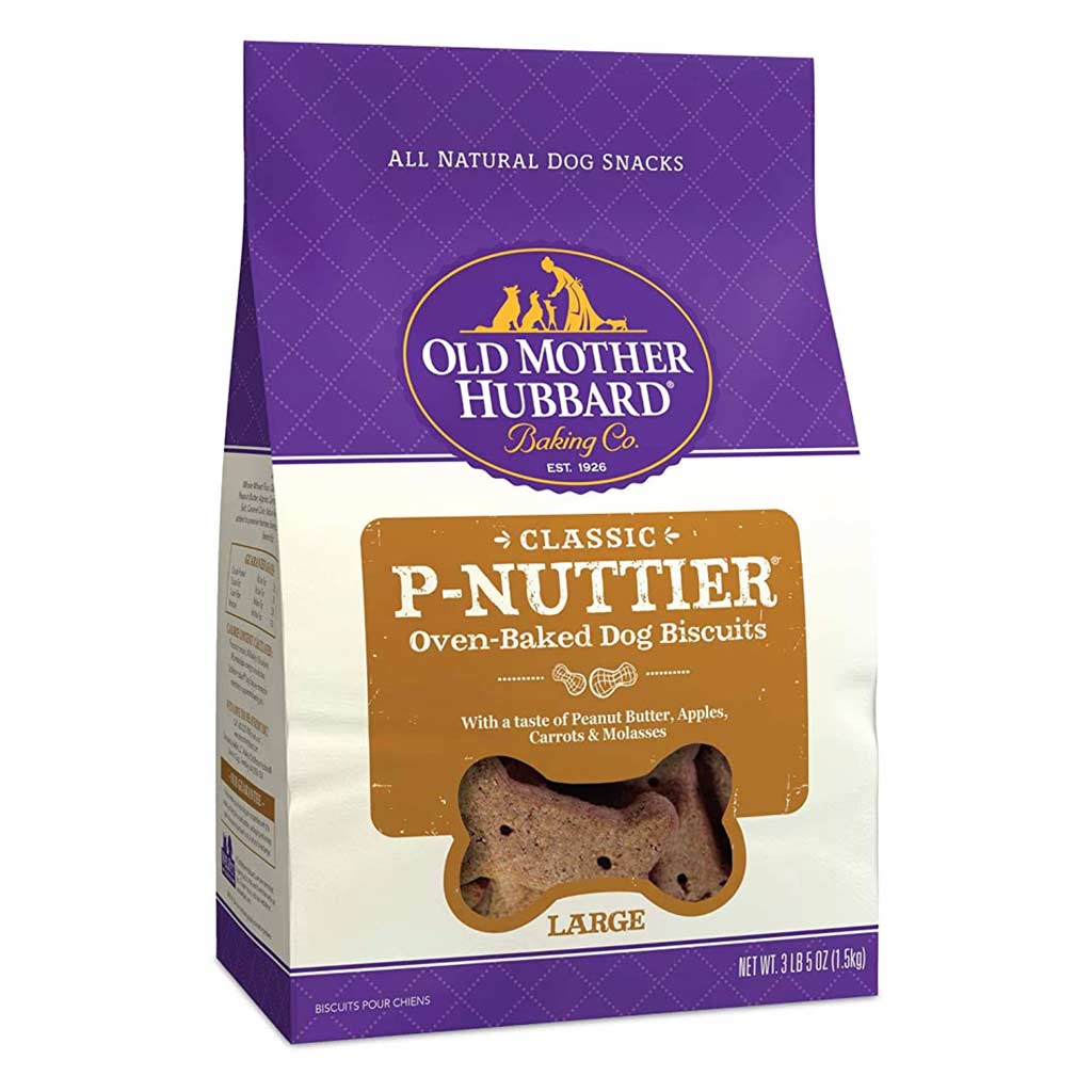 OMH P-NUTTIER BISCUITS LRG 1.59KG (3.5LB)