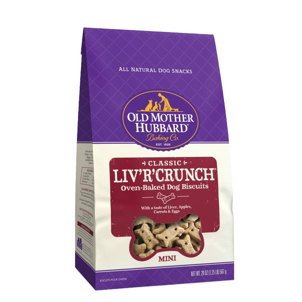 OMH LIV-R CRUNCH BISCUITS MINI 567G (20OZ)