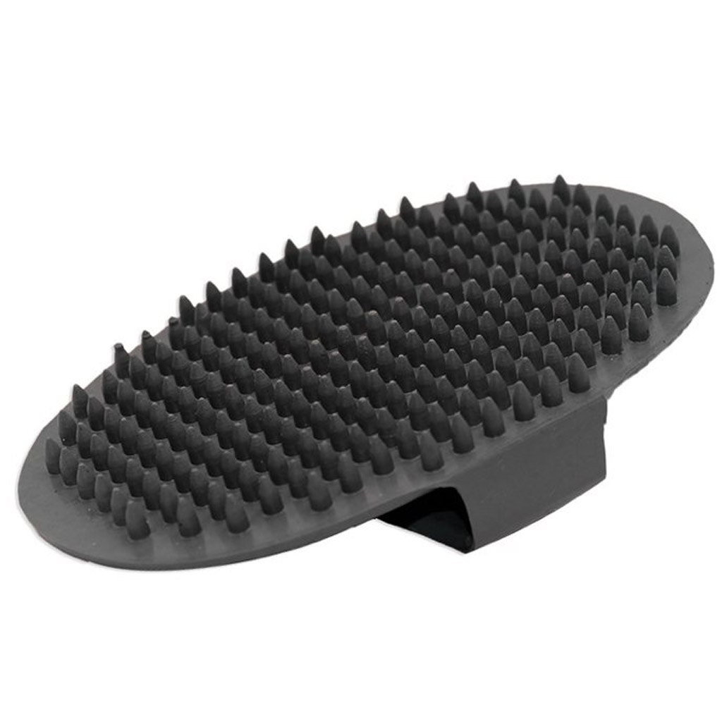 GER-RYAN RUBBER MASSAGE CURRY COMB BLK LRG