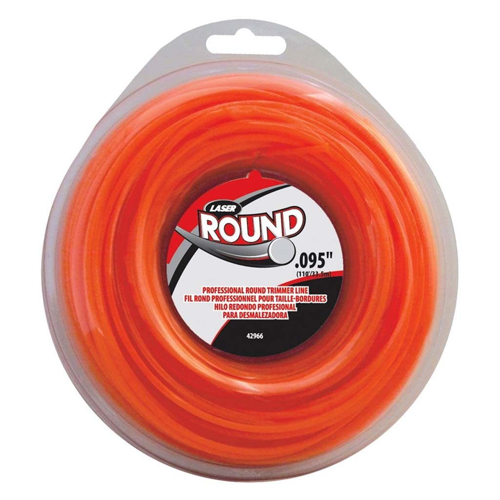 LASER TRIMMER LINE 0.095"X110' NYLON 42966